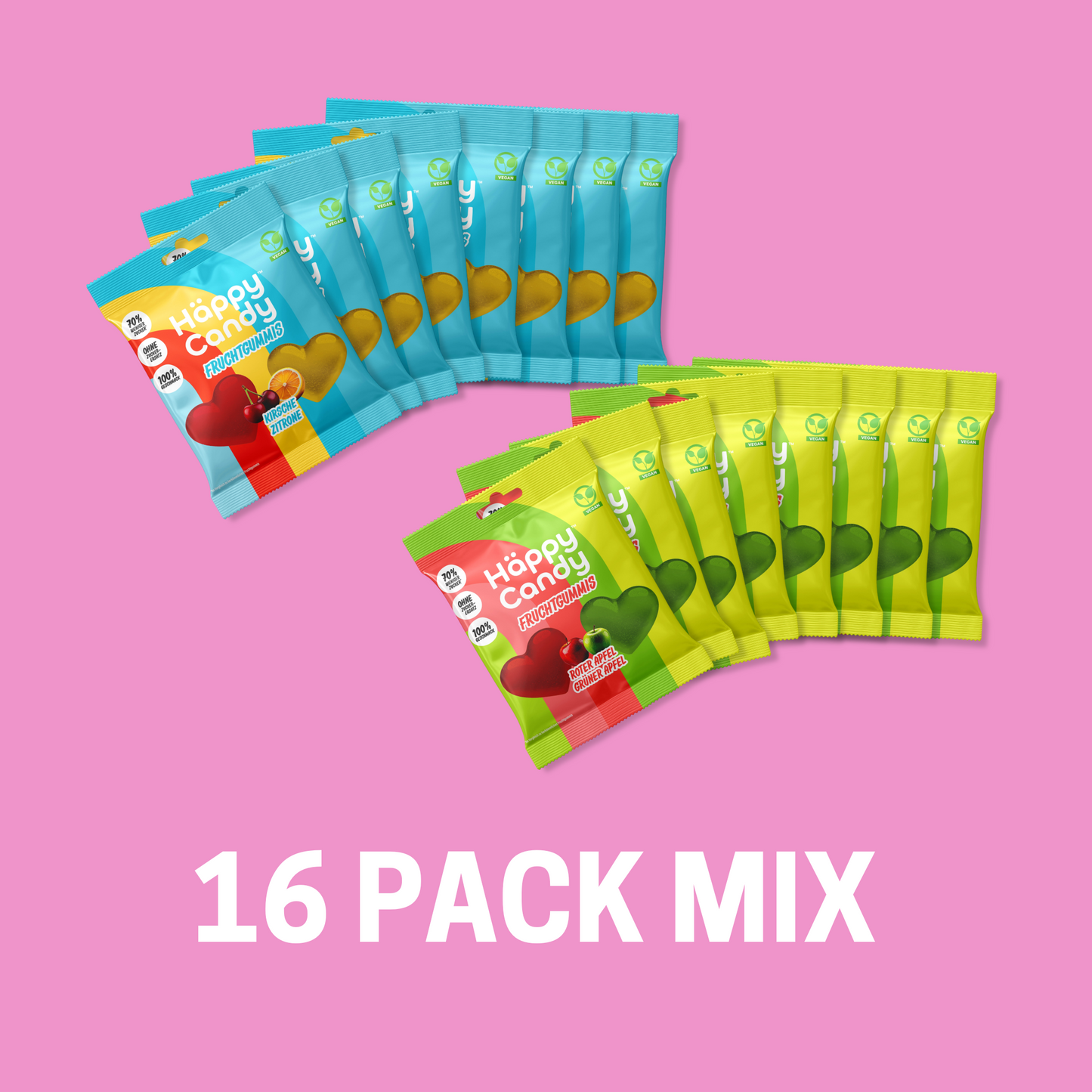 Probier-Paket - Kirsche & Zitrone - Roter & Grüner Apfel